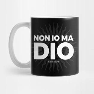 Non io ma Dio (white) Mug